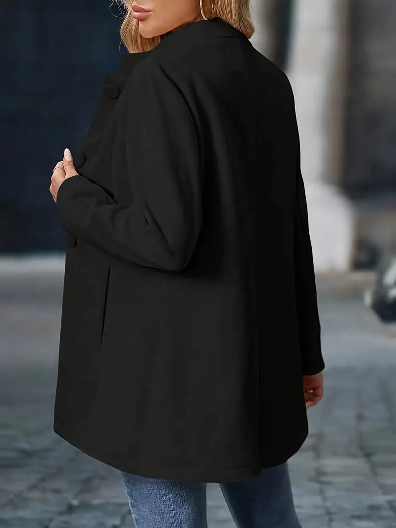 Elegancki Wełniany Żakiet o Klasycznym Kroju