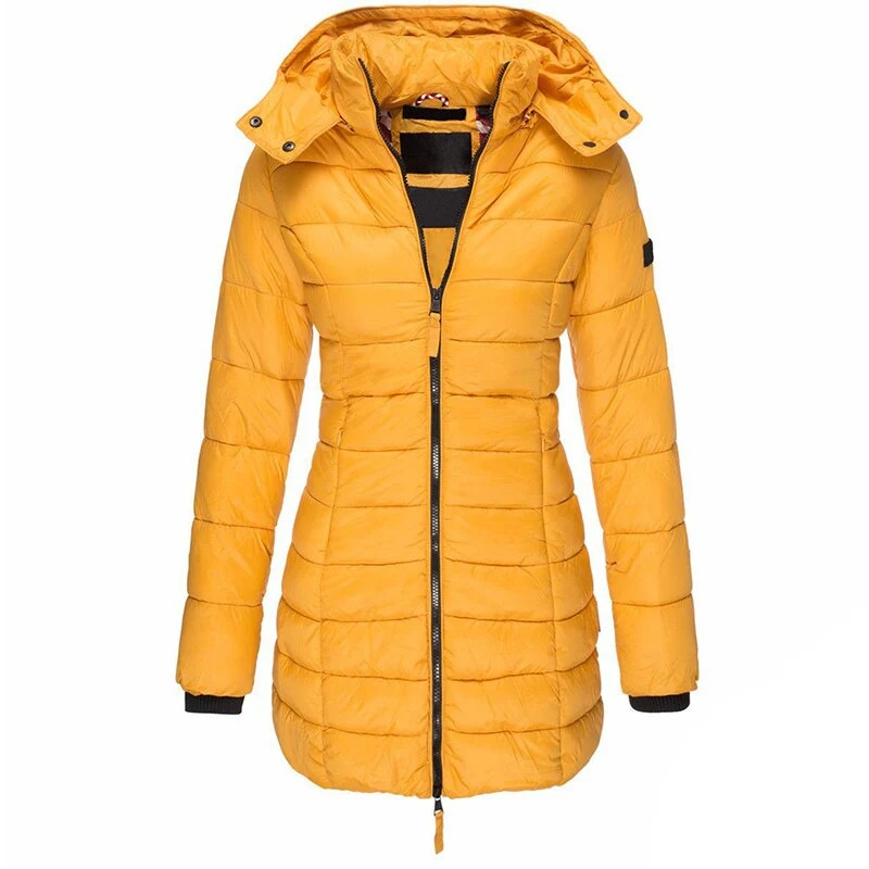 Ciepła Wodoodporna Kurtka Puchowa na Zimę