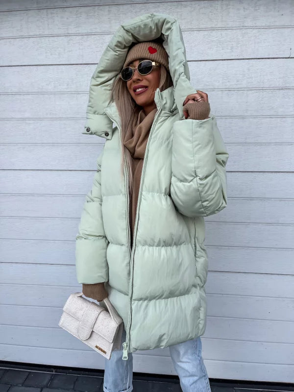 Ocieplana Kurtka Oversize w Nowoczesnym Kroju
